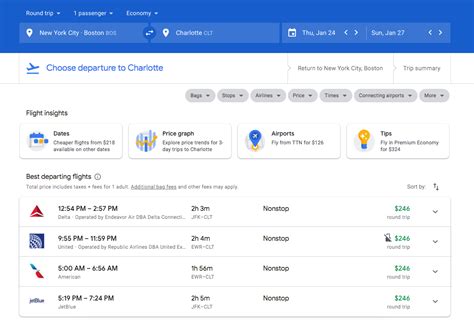 search engine for airline tickets.
